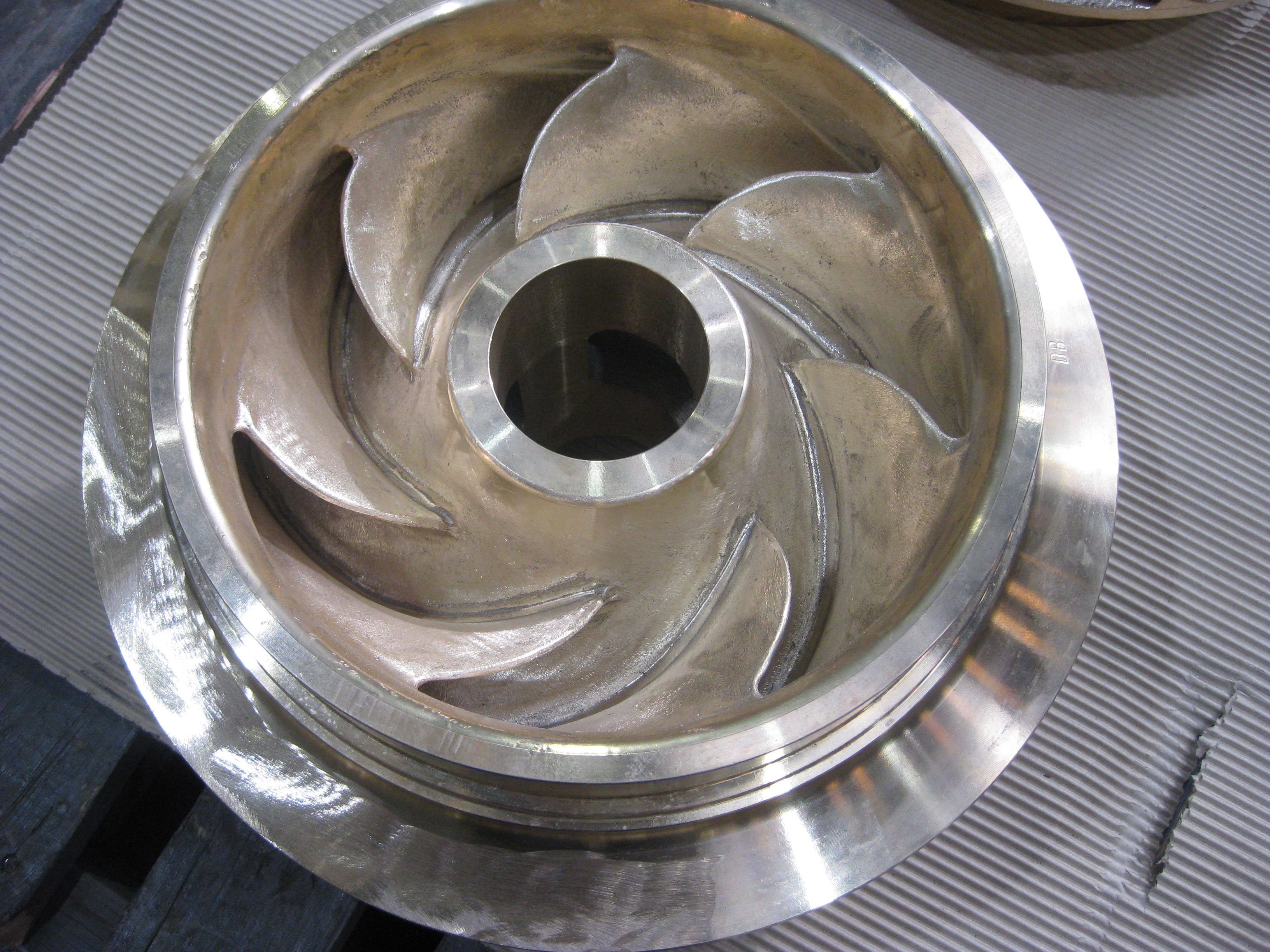 110kg Bronze Impellers Castech